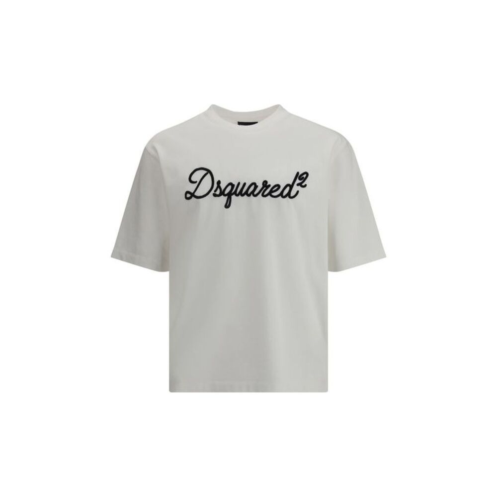 Dsquared² White Cotton Men's T-Shirt